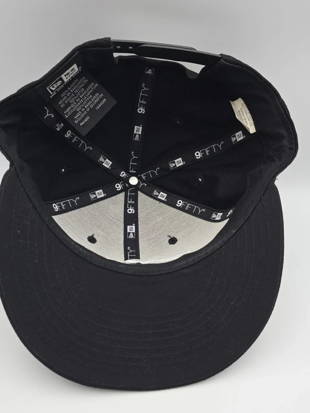 New Era 9Fifty Fiore Black Adjustable Snapback Hat
